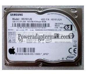 SAMSUNG 1.8 Inch 160GB HS161JQ CEATA Hard Drive - Click Image to Close